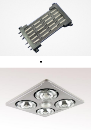 浴霸用PTC發(fā)熱元件
